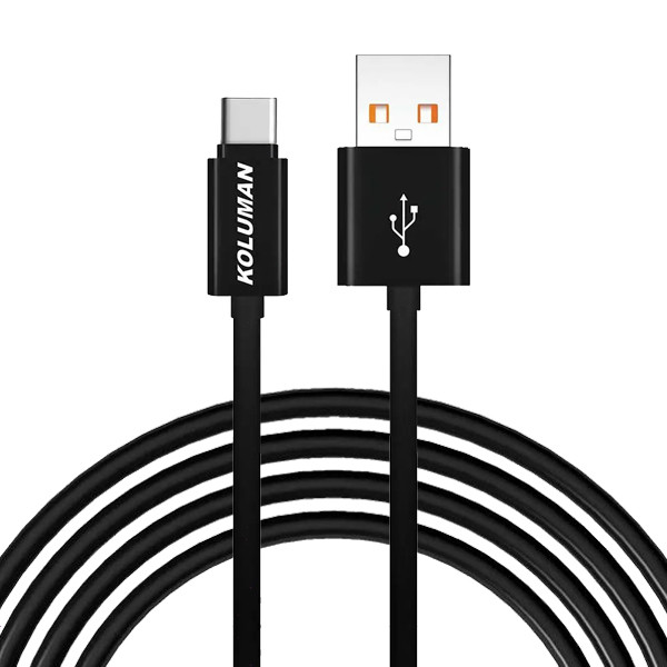 کابل تبدیل USB به USB-C کلومن مدل KD14 طول 1 متر
