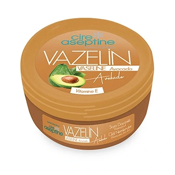 کرم مرطوب‌کننده دست، صورت، بدن، پا سیر آسپتین مدل Vazelin Avocado مناسب برای انواع پوست حجم 150 میلی‌لیتر