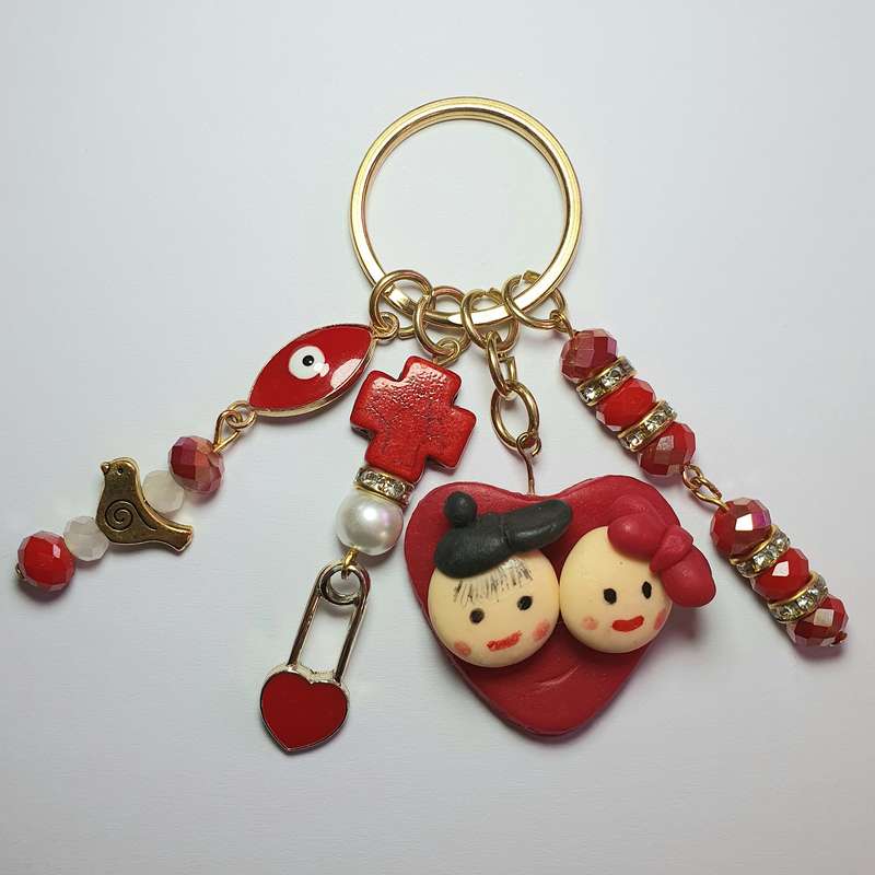 جاکلیدی دخترانه مدل قلب جاکلیدی دخترانه مدل قلب