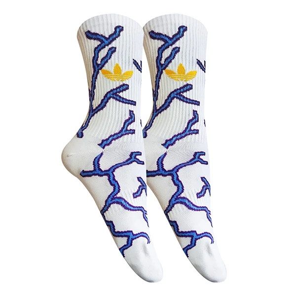 جوراب ساق بلند مردانه تن پوش هنگامه مدل پنبه کش اسپرت رعد و برق کد WA1