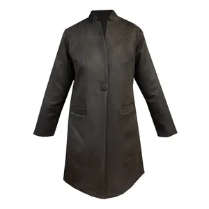 پالتو زنانه مدل کالج دانشجویی کد 02