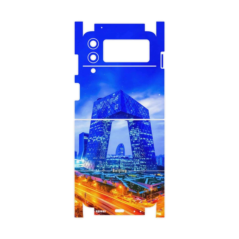 برچسب پوششی ماهوت مدل Beijing city-FullSkin مناسب برای گوشی موبایل سامسونگ Galaxy Z Flip3 5G
