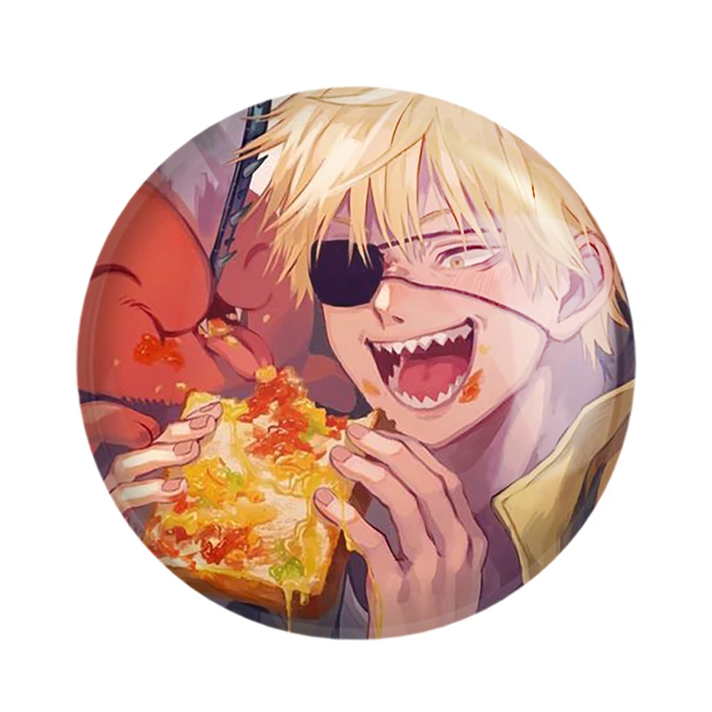 مگنت خندالو مدل دنجی انیمه مرد اره ای Chainsaw Man  کد 17998