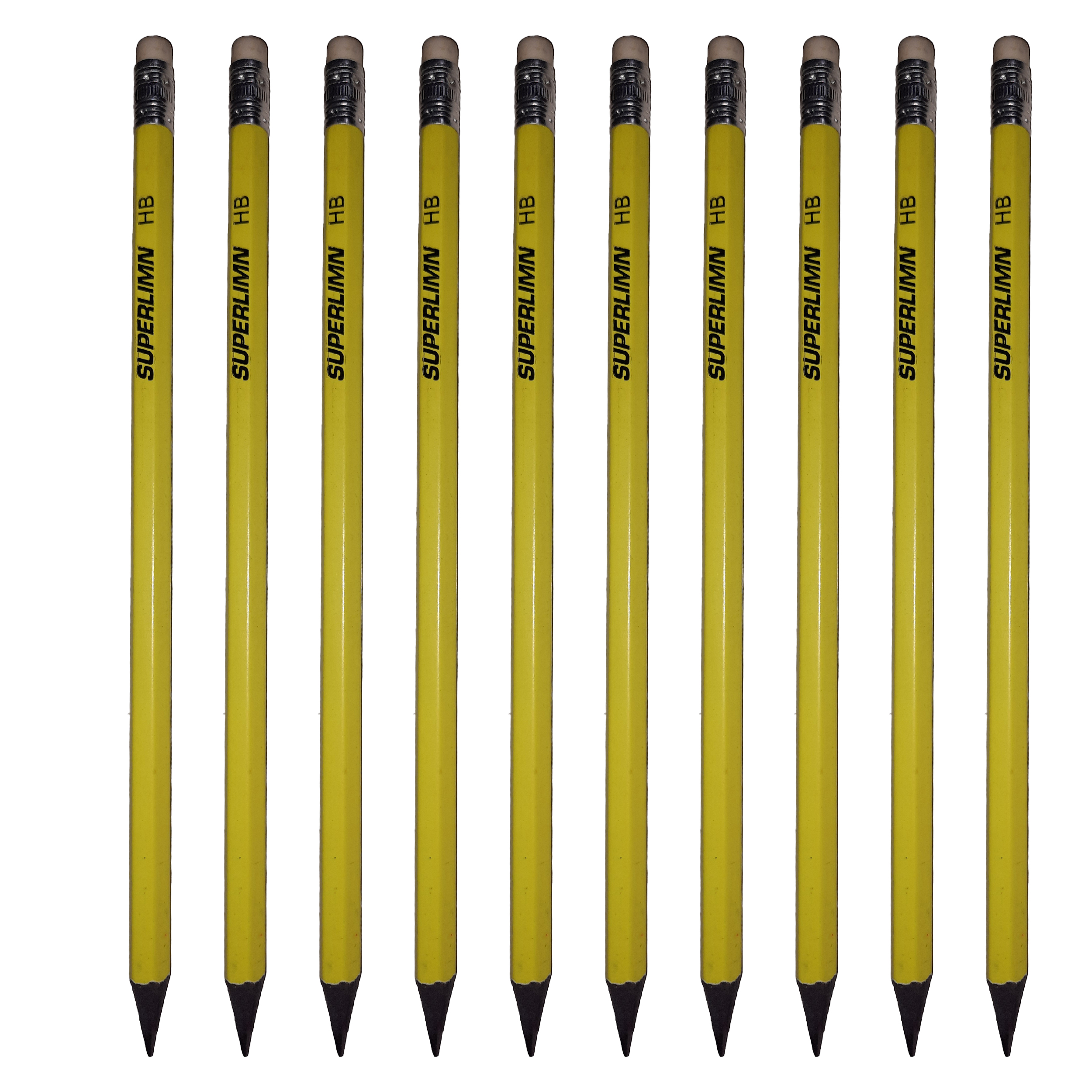 مداد سوپر لیمن مدل HB بسته 10 عددی 