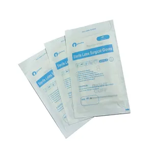 دستکش جراحی غیر پودری مدل PMP106 سایز بزرگ (L) بسته 3 عددی