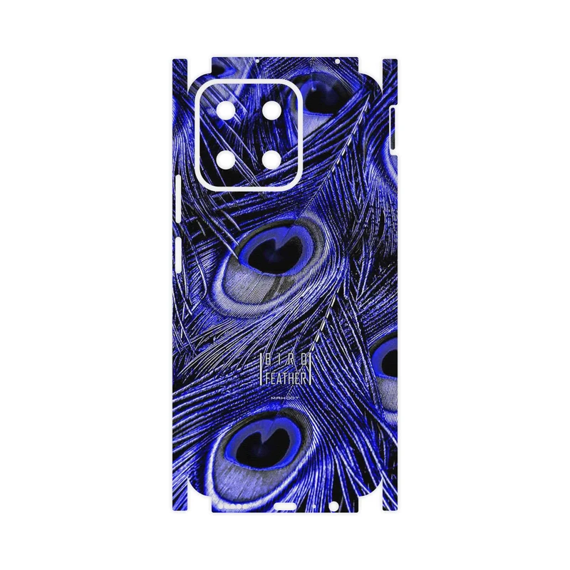 برچسب پوششی ماهوت مدل Purple Feather-FullSkin مناسب برای گوشی موبایل آنر X7c