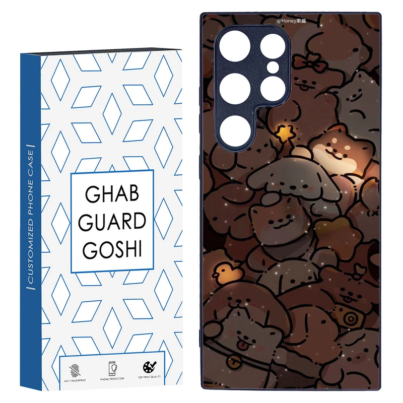 کاور قاب گارد گوشی طرح گربه کد TPU-099 مناسب برای گوشی موبایل سامسونگ Galaxy S24 ULTRA
