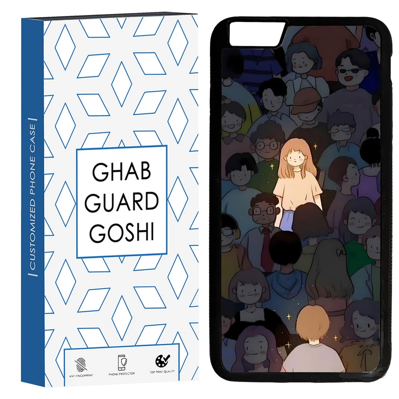 کاور قاب گارد گوشی طرح ست دخترانه کد TPU-061 مناسب برای گوشی موبایل اپل Iphone 6 PLUS / 6S PLUS