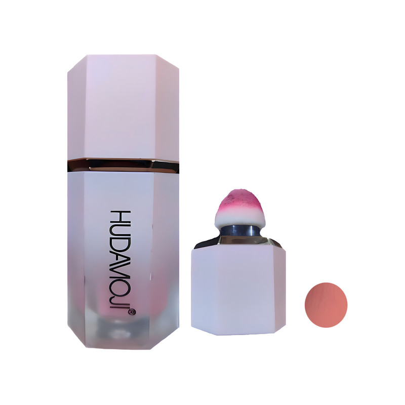 رژ گونه مایع هدی موجی مدل پددار شماره 05