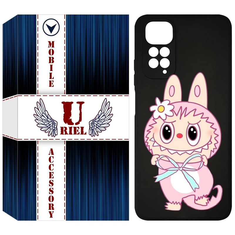 کاور یوریل مدل KSH کد 146 طرح عروسک لبوبو مناسب برای گوشی موبایل شیائومی Redmi Note 11 4G / Note 11S