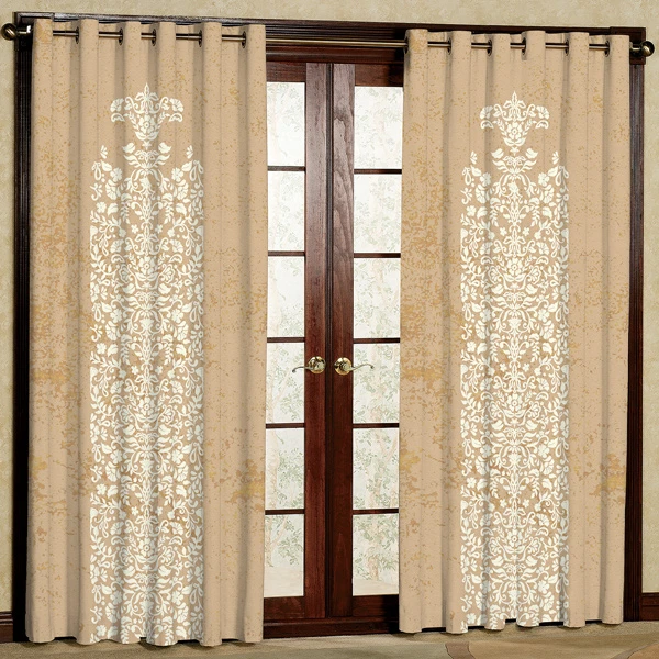 پرده مدل هازان پانچی کد 21 سایز 280x140 سانتی متر