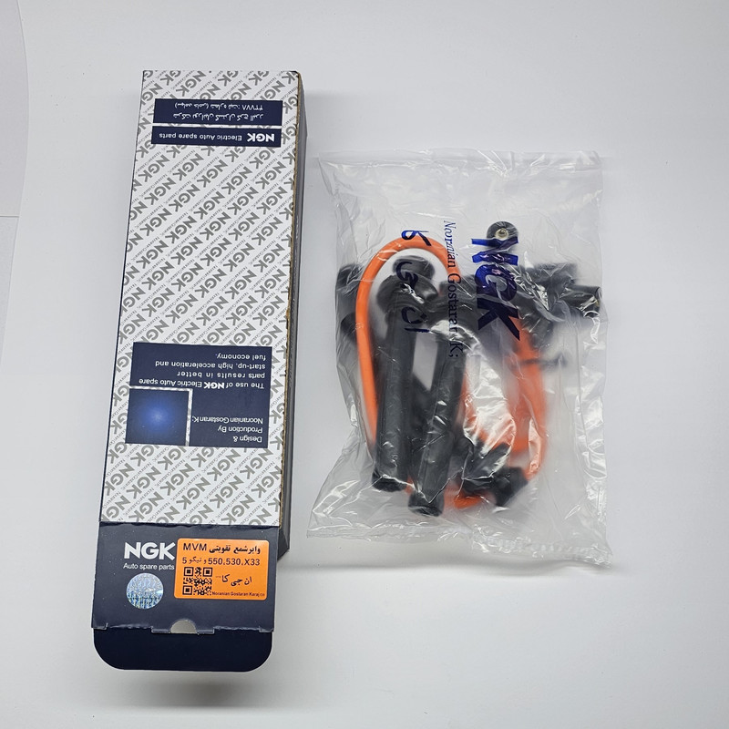 وایر شمع تقویتی ان جی کی مدل NGK212mv مناسب برای ام‌ وی‌ ام x33 و 550 بسته 4 عددی