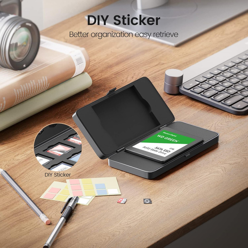 کیف محافظ کارت حافظه و سیم کارت اوریکو مدل ‎‎MSCD-7