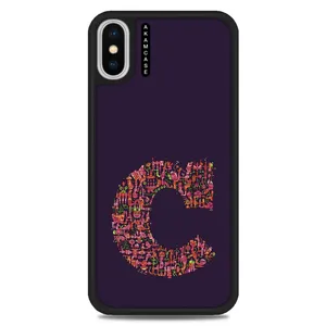 AKAM AMC-WAX-ALPHADOODLEBET-3 Cover For Apple iPhone X/Xs