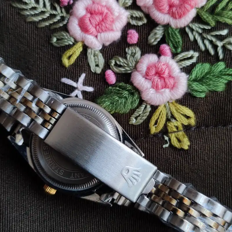 ساعت مچی عقربه ای زنانه مدل دیت جاست کد 01