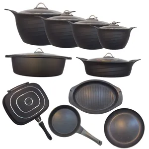 سرویس قابلمه و تابه گرانیتی 23 پارچه کی مولر مدل مایا