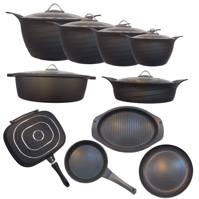 سرویس قابلمه و تابه گرانیتی 23 پارچه کی مولر مدل مایا