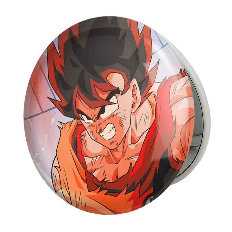 آینه جیبی خندالو طرح گوکو انیمه دراگون بال Dragon Ball مدل تاشو کد 12056 