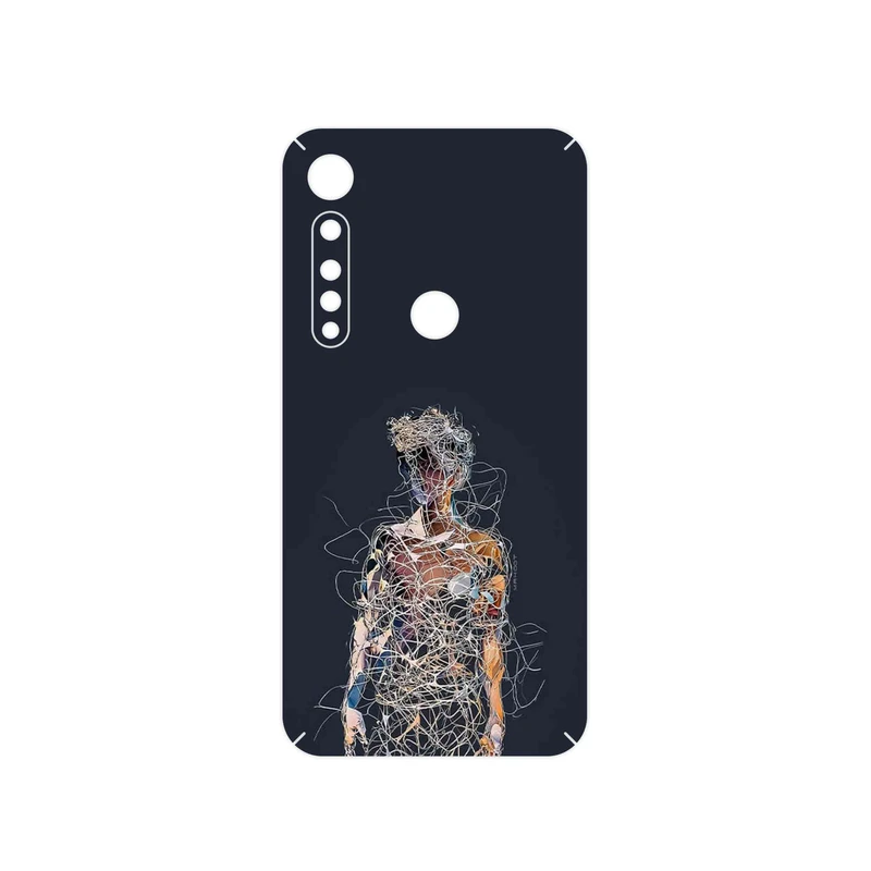 برچسب پوششی ماهوت مدل Strings Digital Art 1 مناسب برای گوشی موبایل موتورولا One Vision Plus