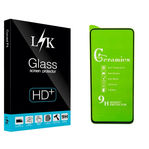 محافظ صفحه نمایش ال کی مدل Hard glass مناسب برای گوشی شیائومی Redmi Note 9S