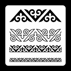   شابلون دکو رستا کد S80