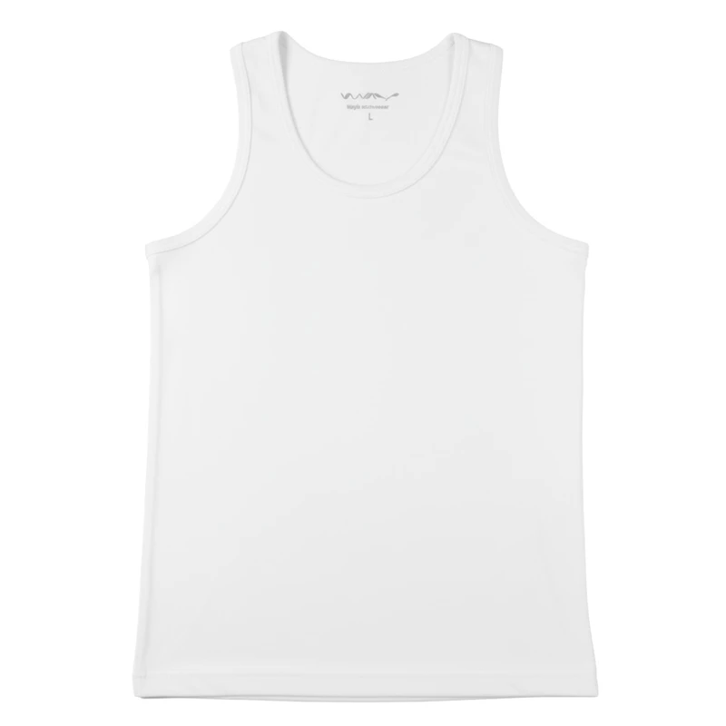 زیرپوش رکابی یقه گرد پسرانه مدل تمام پنبه ضد حساسیت