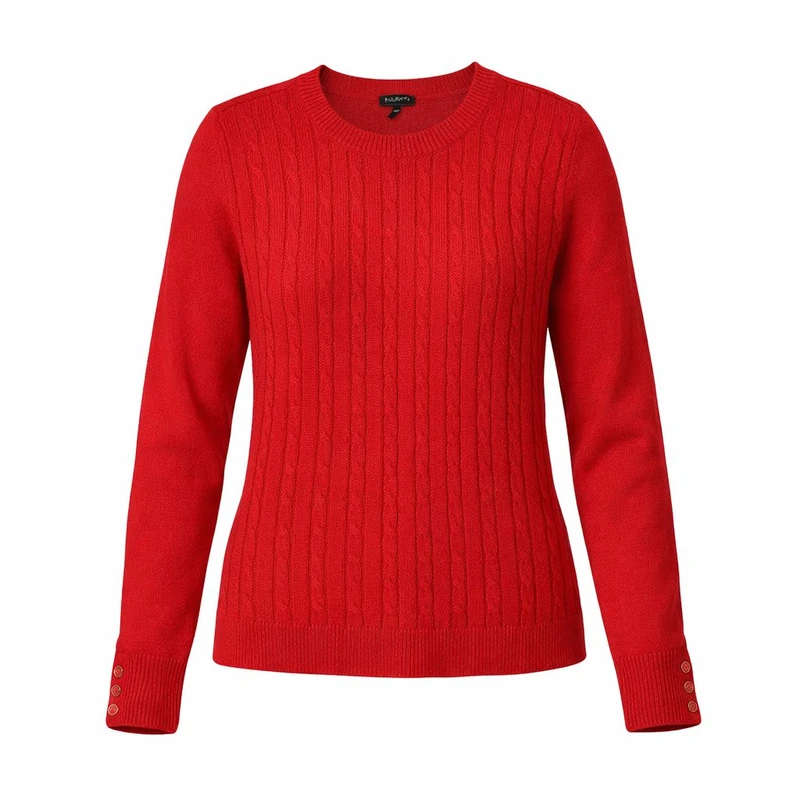 پلیور یقه گرد زنانه مدل نورا