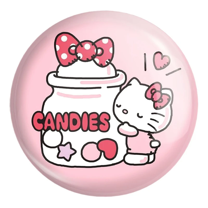 پیکسل خندالو طرح هلو کیتی Hello Kitty کد 2477 مدل بزرگ
