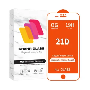 Shahr Glass FULLSH Screen Protector For Apple iPhone 8 Plus / iPhone 7 Plus 