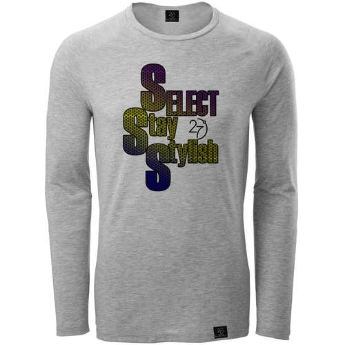 تیشرت آستین بلند مردانه 27 مدل SELECT STAY STYLISH کد H29