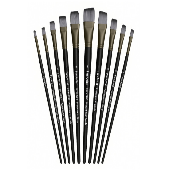 قلم مو سرتخت پارس آرتیست کد 2200 بسته 10عددی