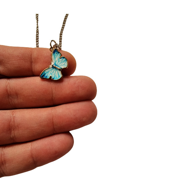 گردنبند دخترانه مدل پروانه شیراز