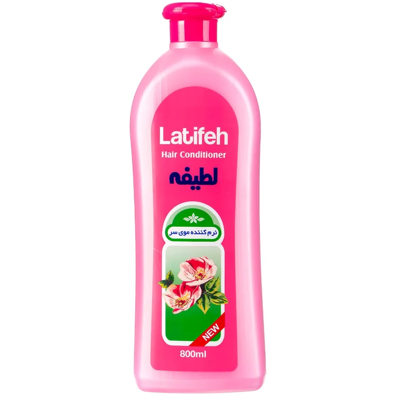 نرم کننده مو لطیفه مدل Flower حجم 800 میلی لیتر مجموعه 2 عددی