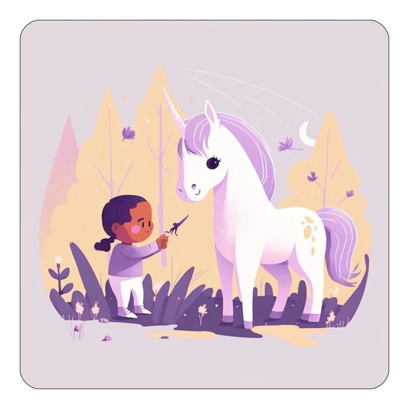 مگنت کاکتی طرح اسب تک شاخ و یونیکورن مدل mp32203