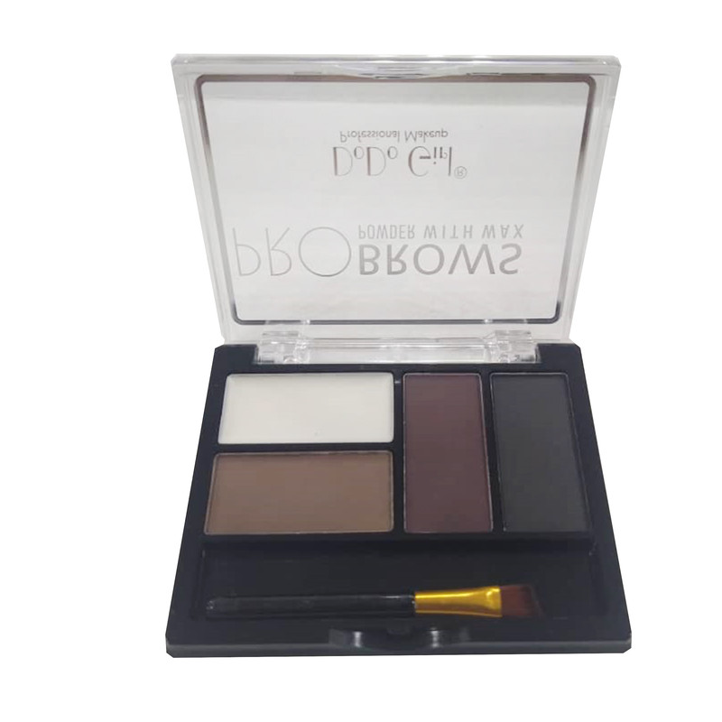 پالت سایه ابرو دودو گرل مدل pro4 شماره 03 پالت سایه ابرو دودو گرل مدل pro4 شماره 03