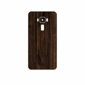 MAHOOT Dark Walnut Wood Cover Sticker for ASUS Zenfone 3 Laser ZC551KL