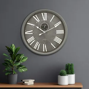 ساعت دیواری لوتوس مدل W-161-ANSON-GRAY
