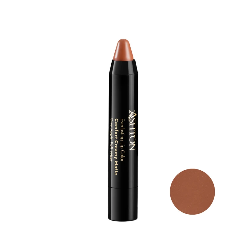 رژ لب مدادی اشتون مدل مات مخملی شماره CM05