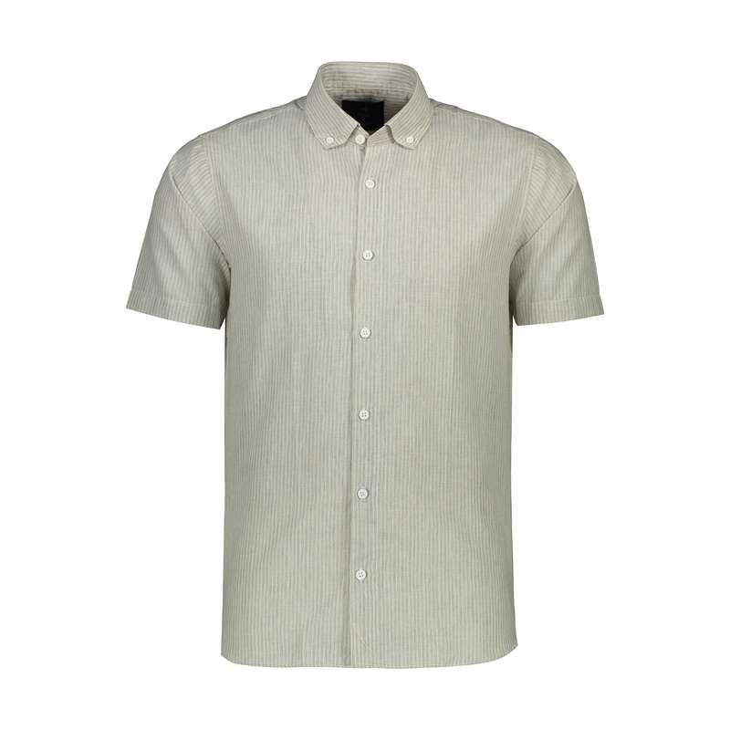 پیراهن آستین کوتاه مردانه آر اِن اِس مدل 12201372-gray