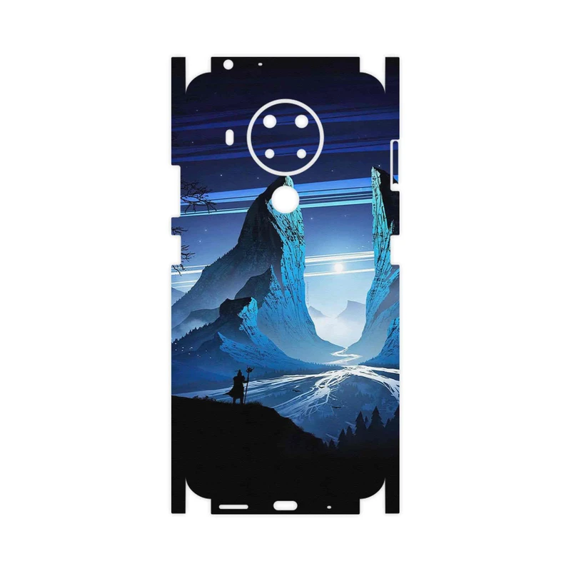 برچسب پوششی ماهوت مدل Blue Mountains Digital Art-FullSkin مناسب برای گوشی موبایل نوکیا 5.4