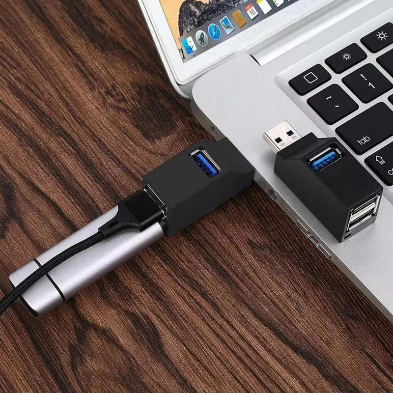 هاب 3 پورت usb3.1 مدل super-speed