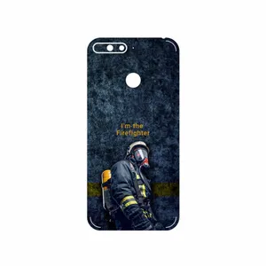 MAHOOT Firefighter Cover Sticker for Huawei Y6 2018