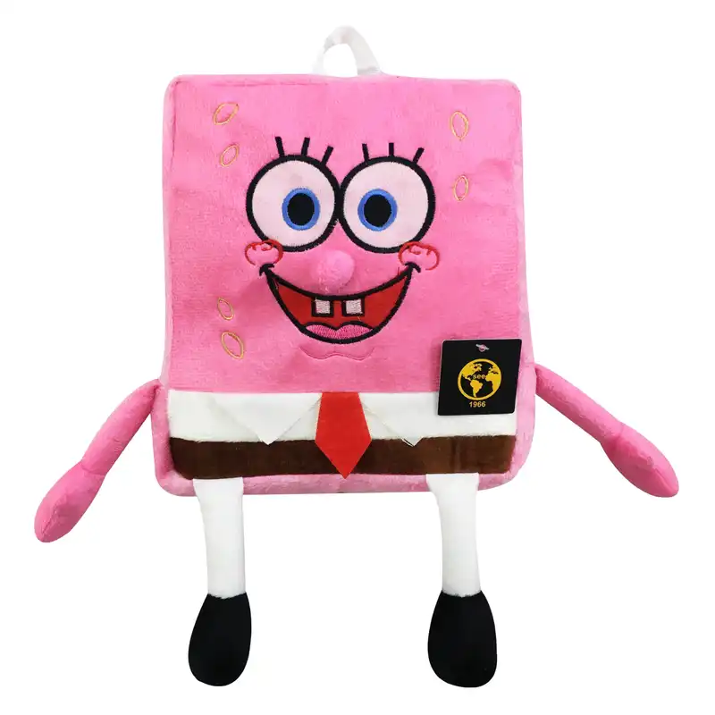 کوله پشتی کودک سیی مدل باب اسفنجی کد 836