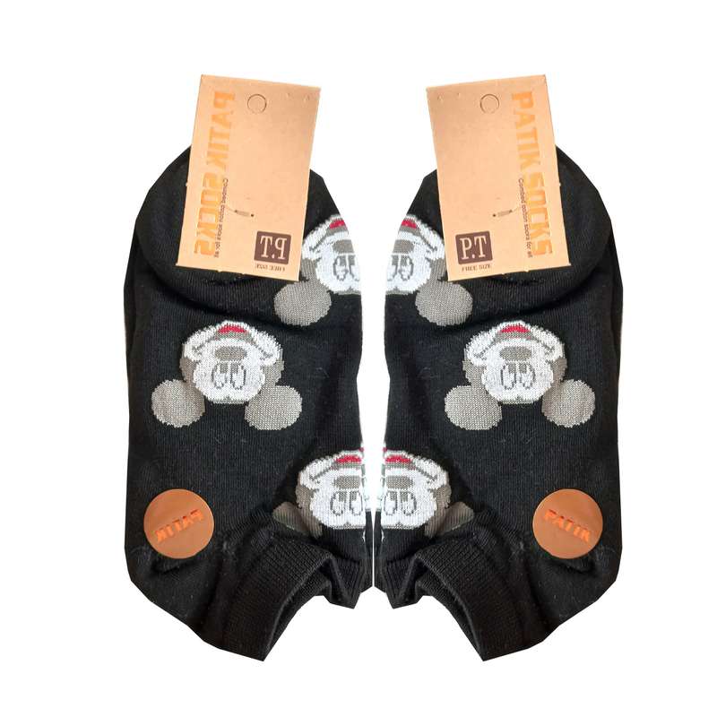 جوراب دخترانه مدل میکی موس