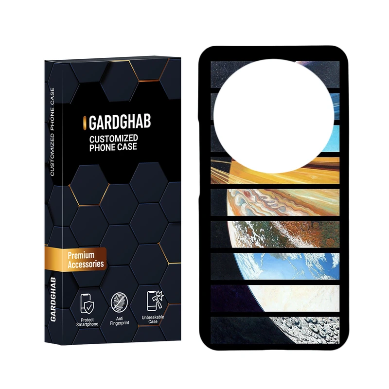 کاور گارد قاب مدل کهکشان مناسب برای گوشی موبایل شیائومی Mi 14 UItra