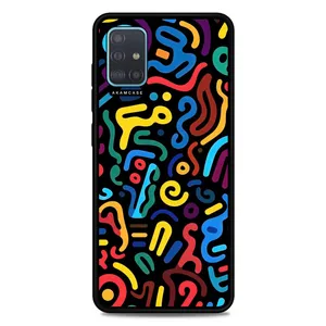 AKAM AMC-WSGA51-DOODLE20 Cover For Samsung Galaxy A51