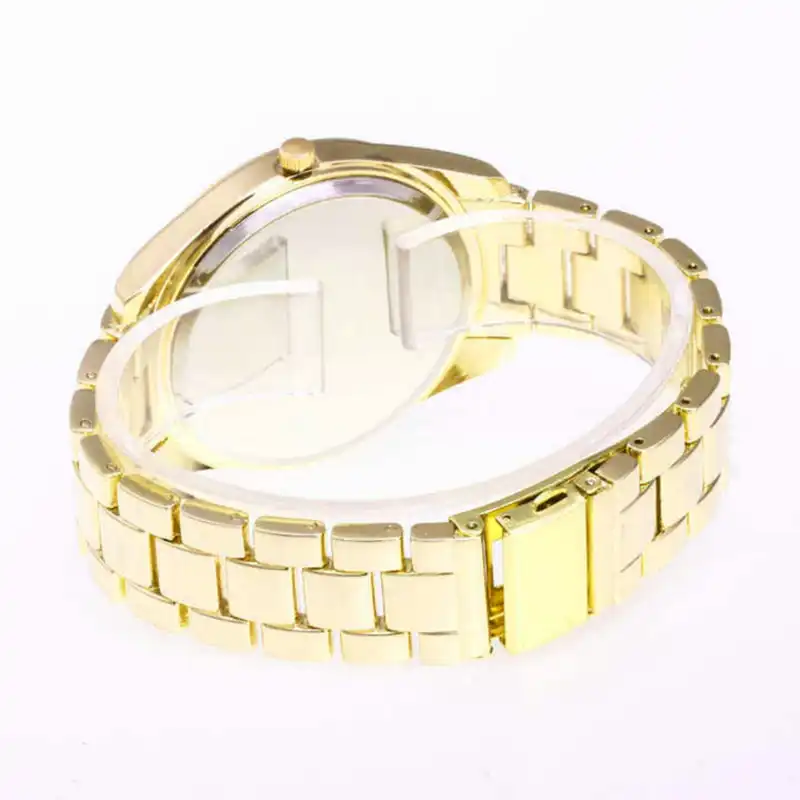 ساعت مچی عقربه ای زنانه مدل کلاسیک تک موتوره بند فلزی کد 1