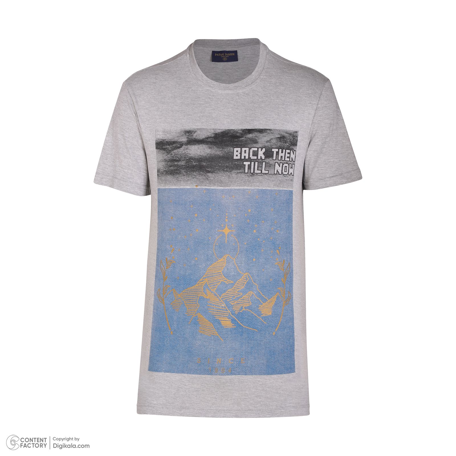تی شرت آستین کوتاه مردانه پاتن جامه مدل 131621030067642 -  - 6