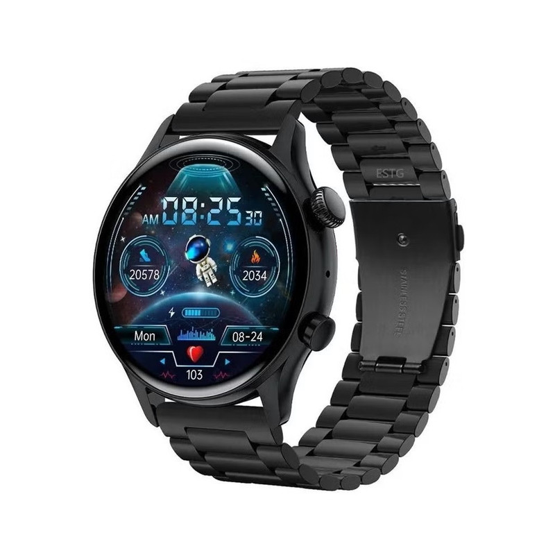 ساعت هوشمند جی تب مدل MAR BEYONEL THE LIMITS GT SMART 6 دارای قابلیت های قابلیت مکالمه مستقیم، قابلیت مکالمه از طریق بلوتوث بند فلز