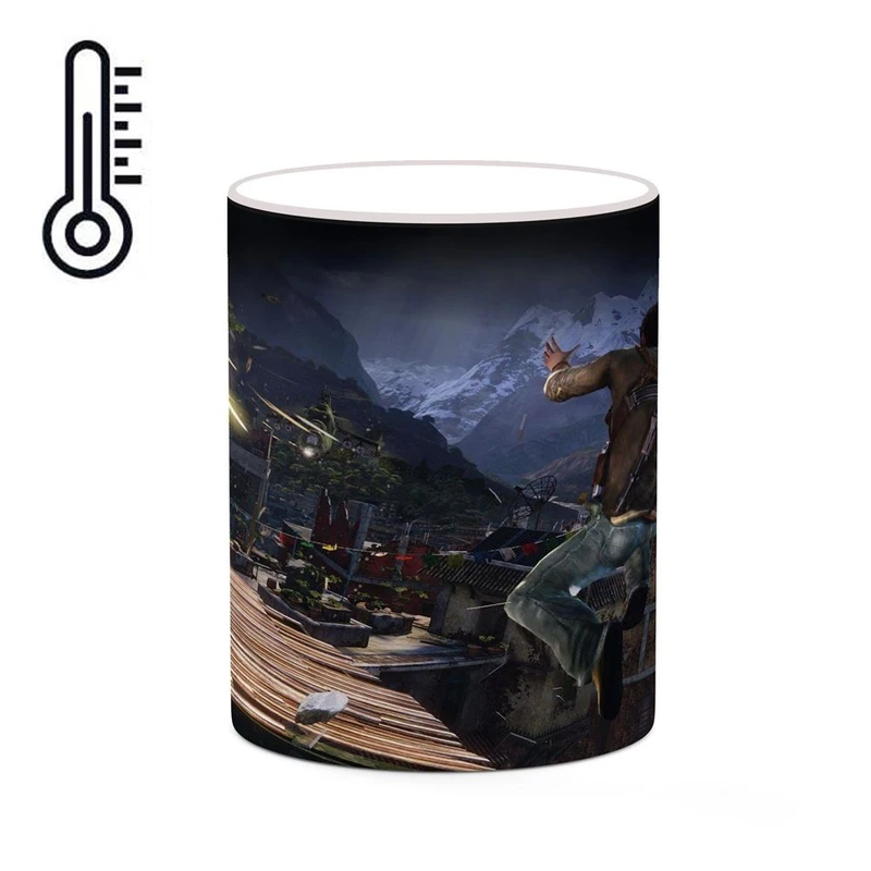 ماگ حرارتی کاکتی مدل بازی آنچارتد Uncharted 2 Among Thieves کد mgh31247